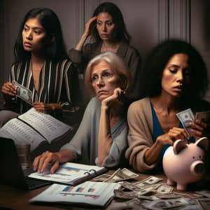 Diverse Women Seeking Ways to Boost Income | Financial Worries