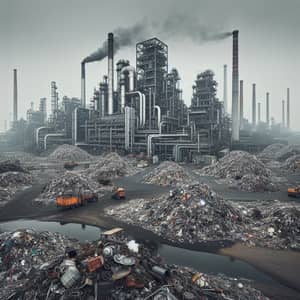 Industrial Landscape: Symbol of Progress and Destruction