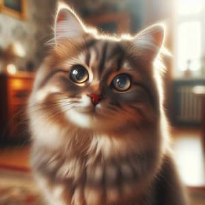 Detailed Image of Domestic Cat | Immaculately Groomed Fur