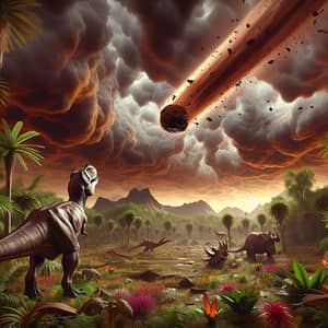 Chocolate Meteorite Falls: A Jurassic Encounter