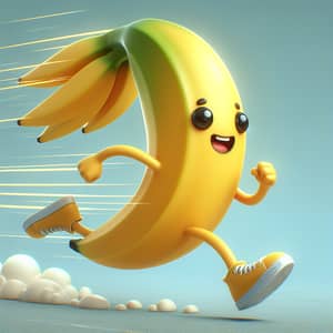 Banana Running - Energize Your Day with a Healthy Fruit