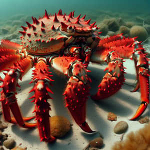 Red King Crab - Majestic Creature of the Deep