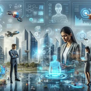 Futuristic Business Ideas: Analyzing Holographic Data and AI Discussion