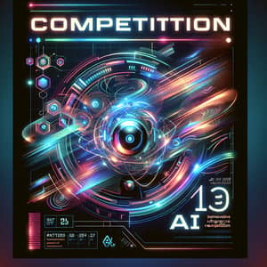 Futuristic Competition Poster Design | Innovative Technology