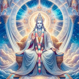 Mallinar Kula Divine Figure | Spiritual Illustration