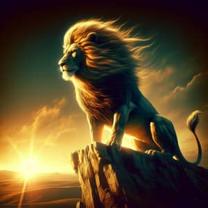 Rasul the Lion: Majestic Leader of the Savannah