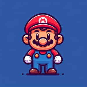 Iconic Italian Video Game Character in Red | Game Character
