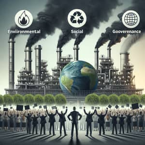 Visualizing ESG Risks: Environmental, Social & Governance Challenges