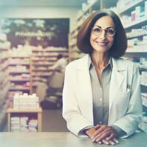 Motivational Hispanic Female Pharmacist | Pharmacy Career Inspiration