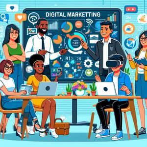 Digital Marketing Team - Creative Ideas and Innovation