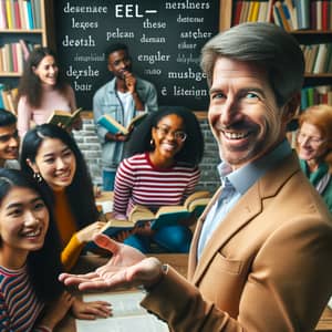 Multicultural English Learning Classroom | Language Exchange Session