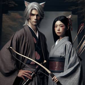 Inuyasha and Kikyo - Historical Japanese Couple with a Unique Twist
