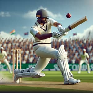 Babar Azam Perfect Cover Drive | Cricket Player Image