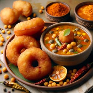 Crispy Medu Vada with Delicious Sambar Recipe