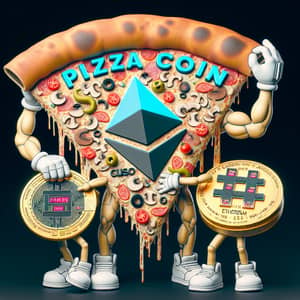 PulseChain & Ethereum Elevate Pizza Coin with Visual Networks
