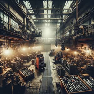 Gritty Urban Garage Workshop Photography | Tools & Machinery