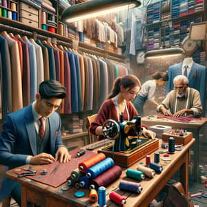 Multicultural Tailor Shop | Unique Fabric Designs & Tailoring Services