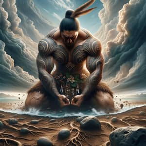 Maori God Separating Earth and Sky - Ancient Myth Visualized