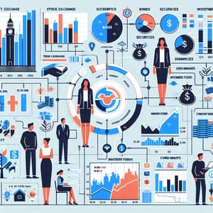 Creative Capital Market Infographic Design