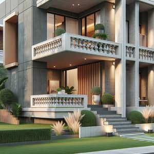 Modern Concrete Balustrade for Home Decoration