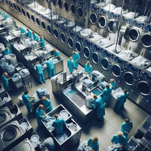 Professional Industrial Laundry Service | Efficient Washing & Drying
