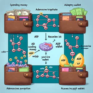 ATP and ADP Wallet Analogy: Energy Currency for Cells