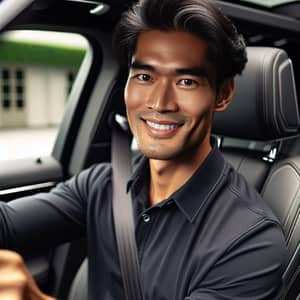 Luxury German-Made SUV Driven by Black South Asian Man