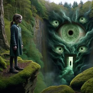 9-Year-Old Girl with Unique Powers | Pale Green Eyeballs
