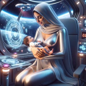 Futuristic Motherhood: Embracing the Journey with Love