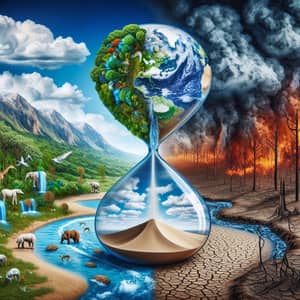 Urgent Call to Action: Climate Change Art Representation