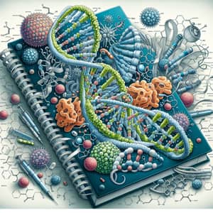 Colorful Molecular Biology Book Cover