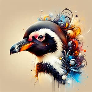 Detailed Penguin Concept Art - Professional Painting Showcase