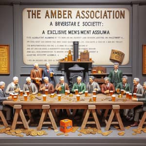 The Amber Association: Diverse Investment Gathering with Exclusive Men's Assembly