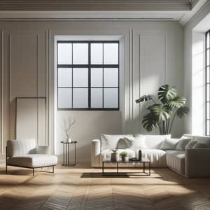 Modern Minimalist Clean Room | Warm & Inviting Space