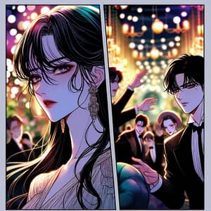 Undercover Unleashed: Ava's Mission in Korean Manhwa Style