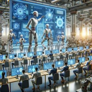 Intelligent Automation: Robotics & Humanity in Futuristic Work Environments