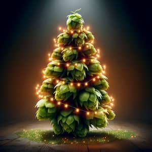 Unique Hop Cone Christmas Tree Decoration