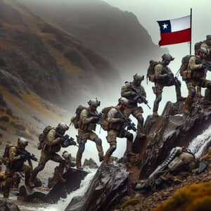 Chilean Special Forces Training in Mountainous Terrain