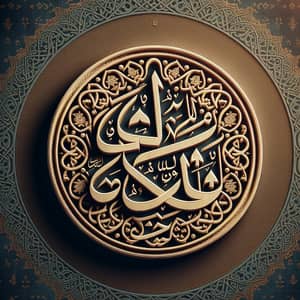 Ali ibn Abi Talib in Arabic Script