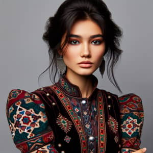 1980s Uzbek Fashion: Dark & Bold Heritage with 80s Flair
