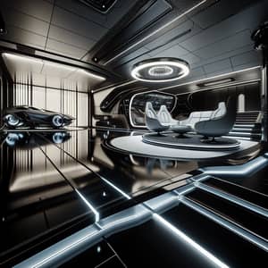 Futuristic Automotive-Inspired Interior Design