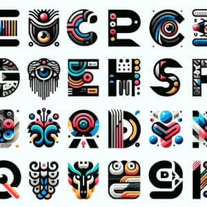 Creative English Alphabet Logos | Unique Designs Showcase