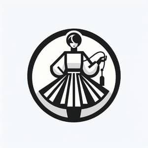 Designer Girl Logo | Russian Constructivism Inspired Design