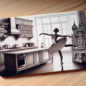 Ballet Invitation Card - Tradition Meets Modernity in a Nostalgic Fusion