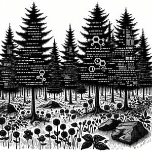 Forest Clearing Web Programming & Computer Technology Symbols