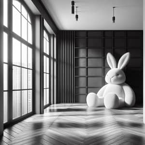 Stylish Minimalist Black & White Interior Design