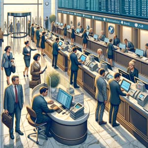 Detailed Ground Report from a Busy Bank Environment