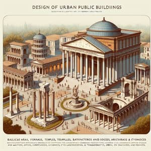 Classic Roman Public Buildings: Architecture, Engineering & Artistry