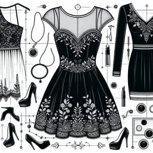 Stylish Black Dress: Elegant Fashion for Women