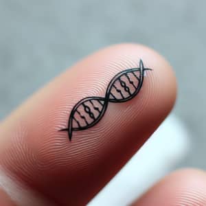 Infinity Symbol Double Helix Tattoo for Life and Eternity